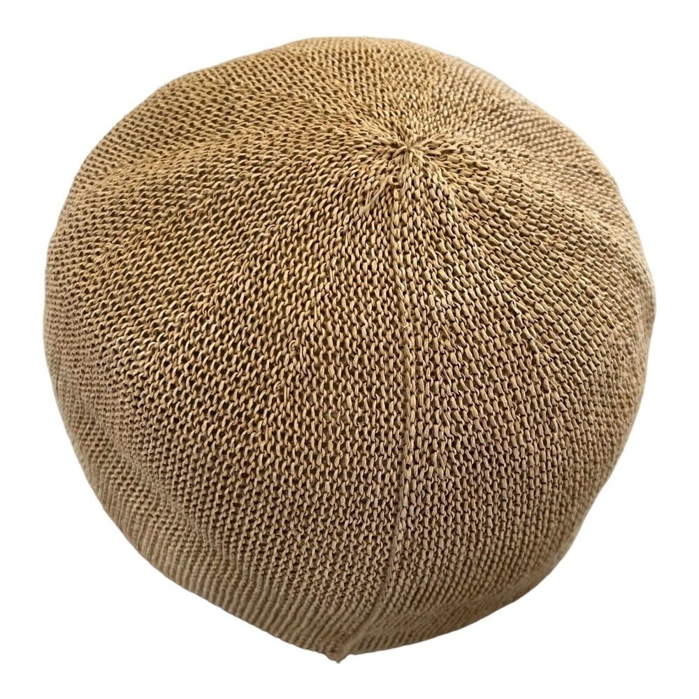 Zara Home Baseball Hat  Size S Mesh Beige With Semi Curved Peck - Picture 3 of 5